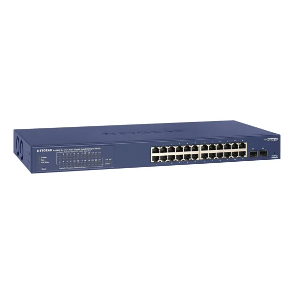 NETGEAR 24 Port Gigabit Stackable Smart Switch GS724TS