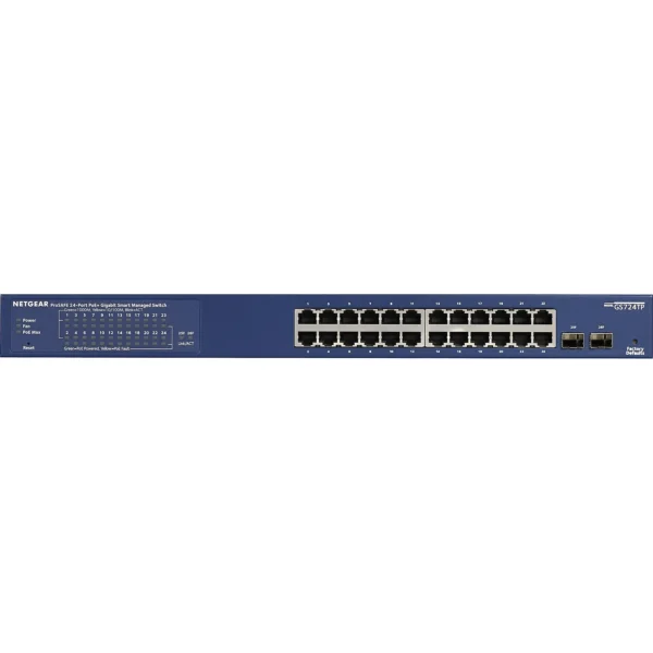 NETGEAR 24 Port Gigabit Stackable Smart Switch GS724TS – Bild 3